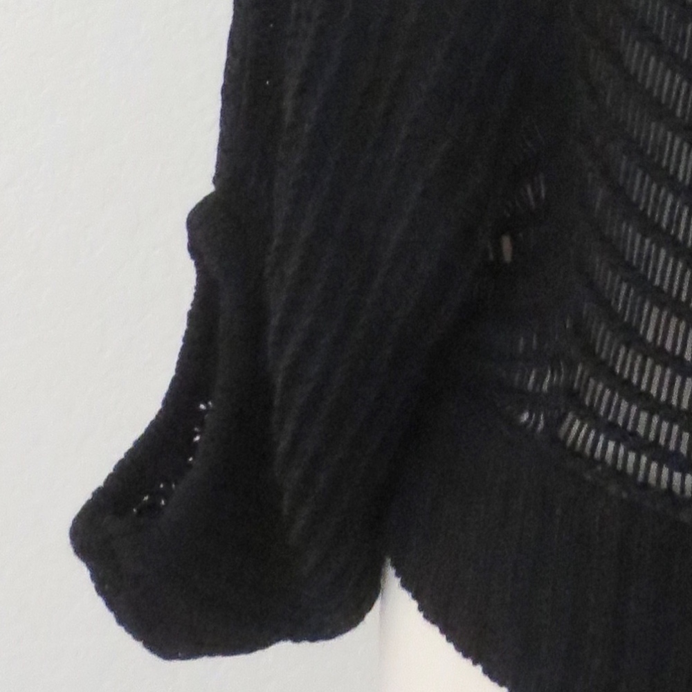 Black Basic Sweater - image 3